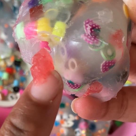 Picky pad nose with squishy boogers-NOT REUSABLE