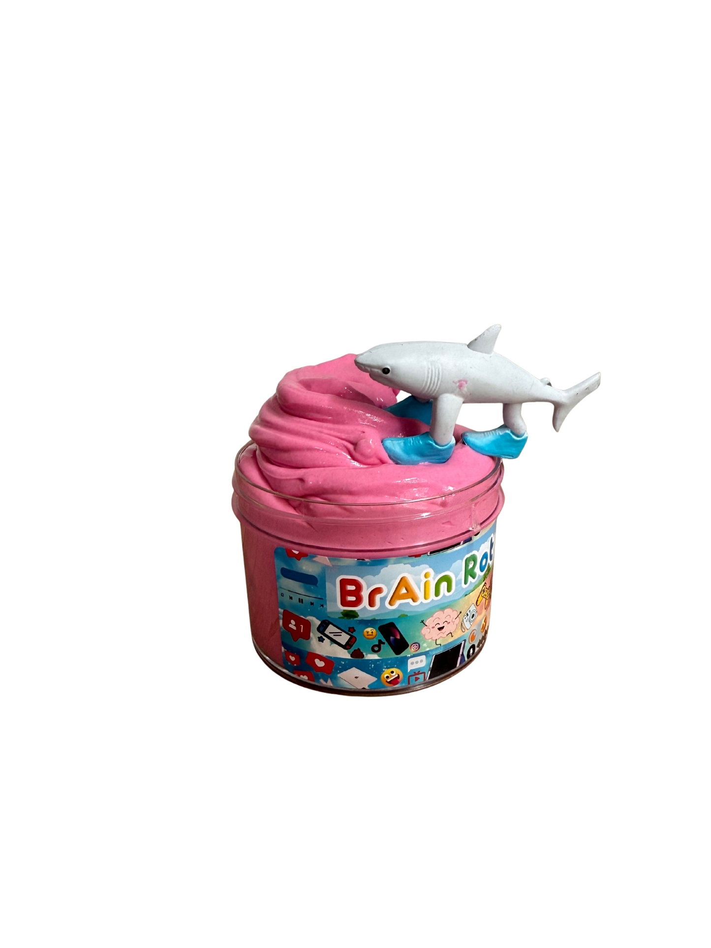 Brain 🧠 Rot glittery candy scented slime