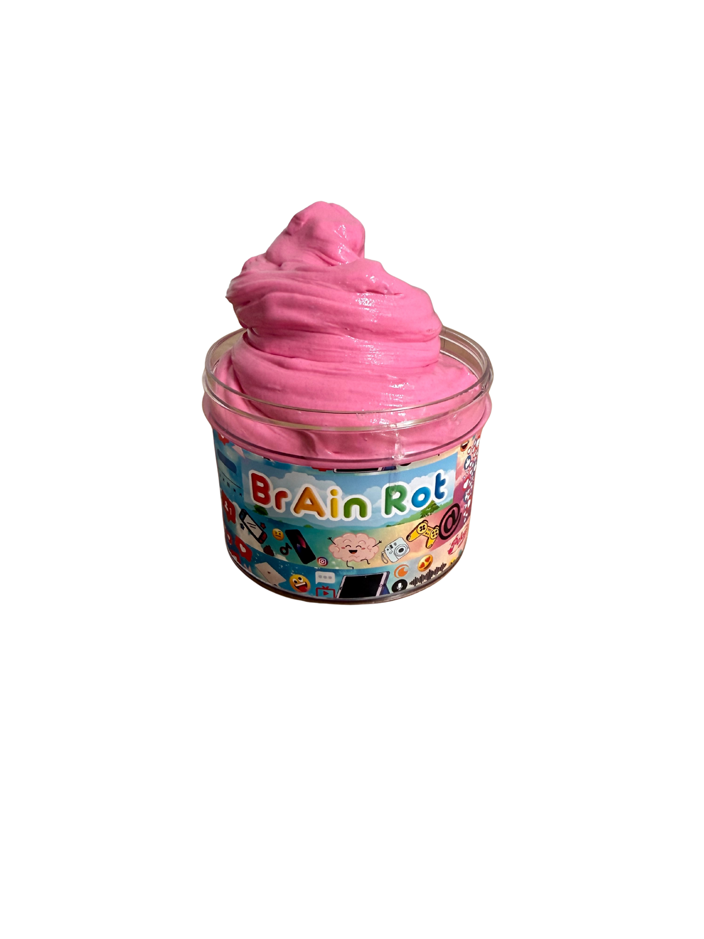 Brain 🧠 Rot glittery candy scented slime