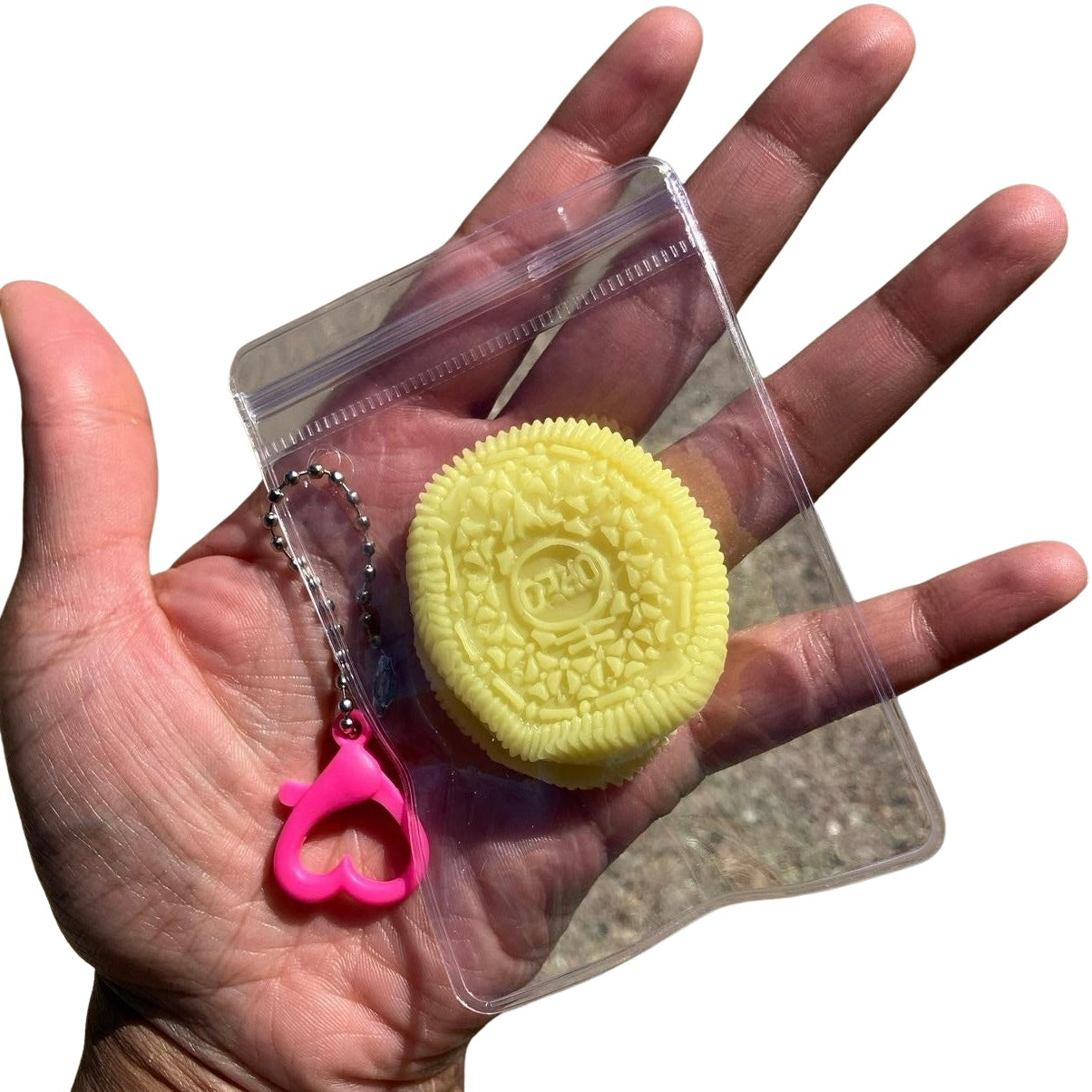 THIN MINI Cookie pack keychain pouch Taba squishy