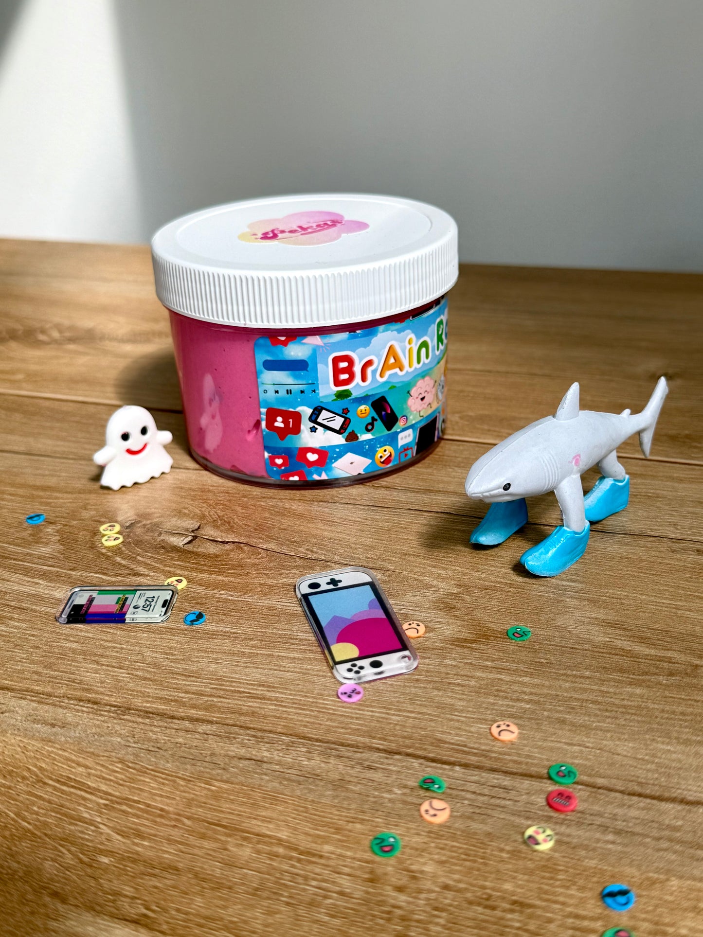 Brain 🧠 Rot glittery candy scented slime