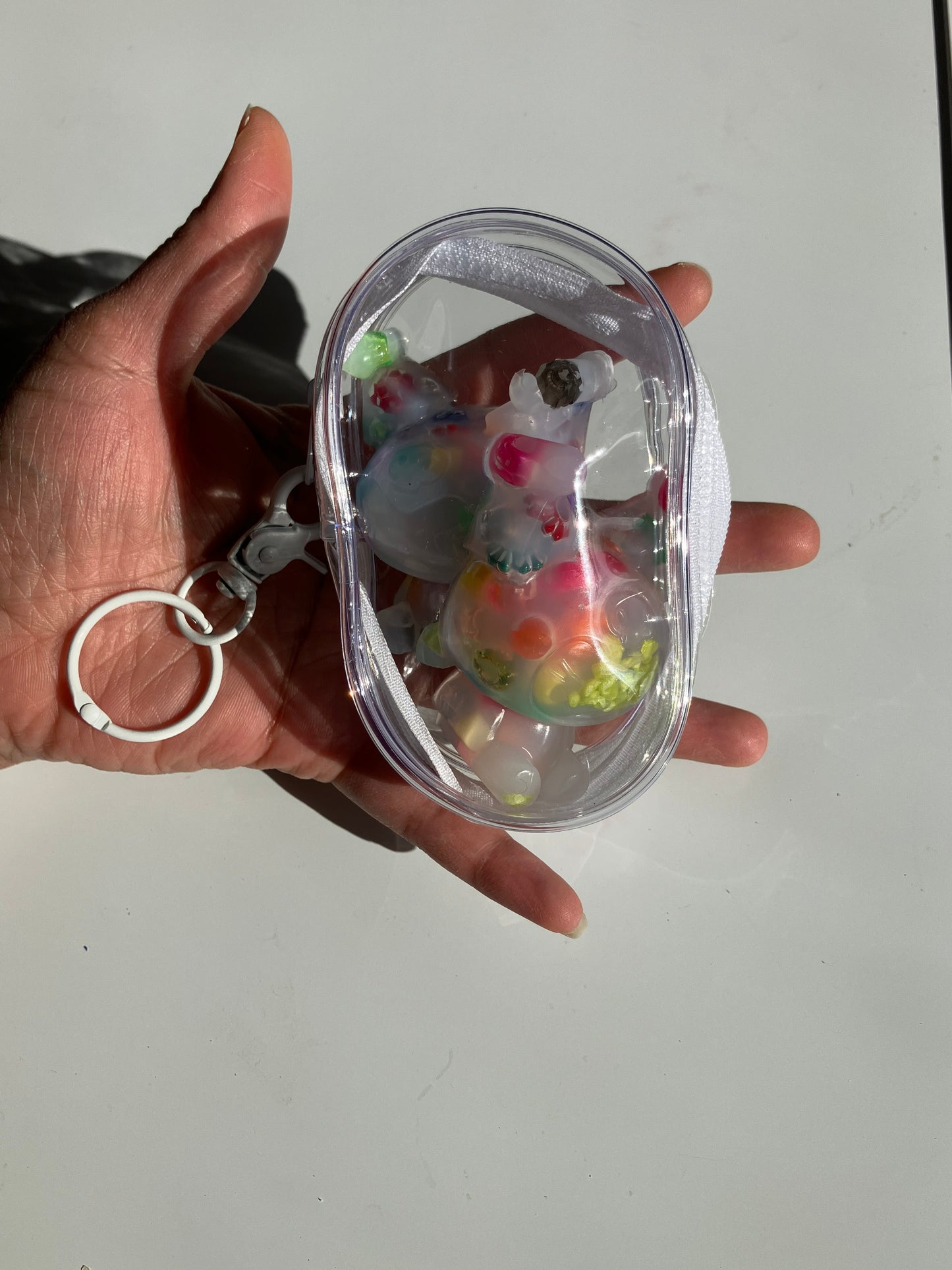 2 Pack MINI Kawaii picky pad keychain pouch NOT REUSABLE