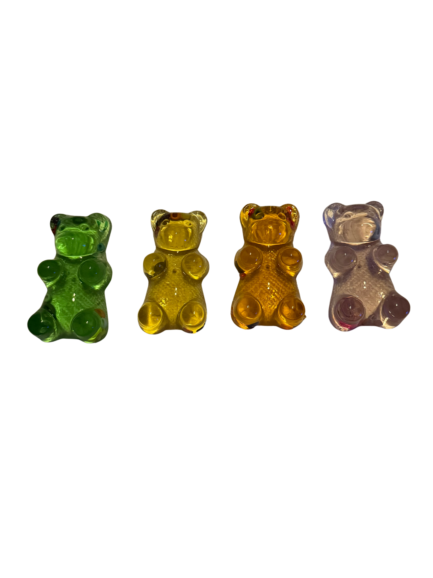 Reusable picky pad bowl with Gummy bear mold for skin picking and anxiety-stress relief