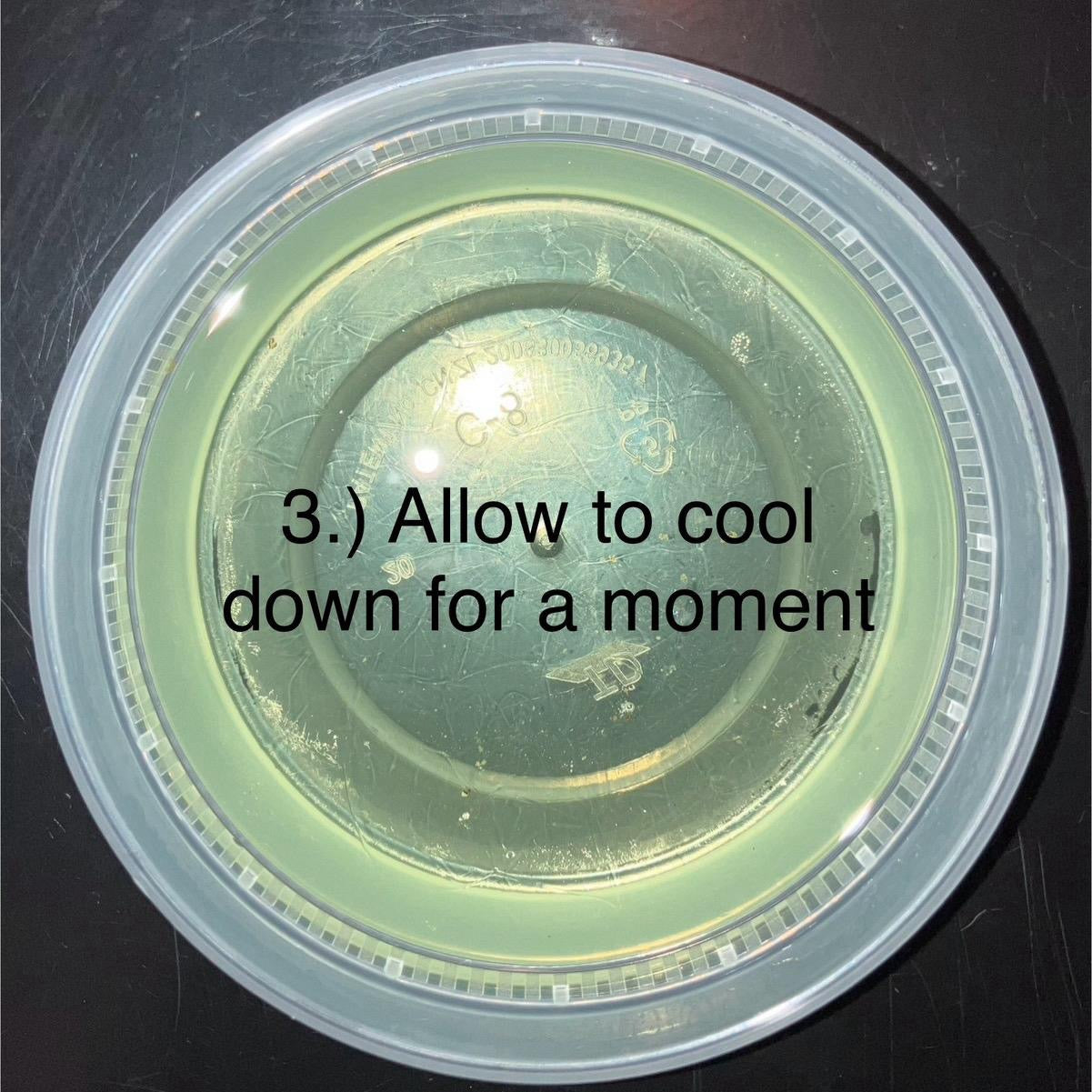 Reusable picky pad bowl with Gummy bear mold for skin picking and anxiety-stress relief