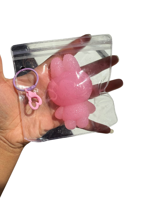 LaFuFu Taba squishy toy keychain pouch