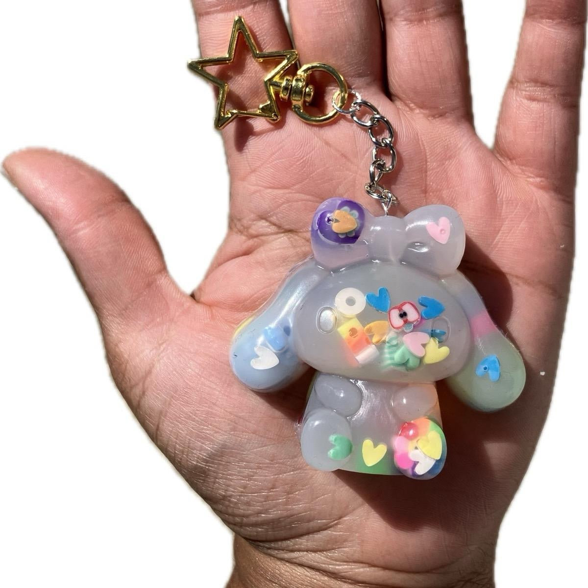 2 Pack MINI Kawaii picky pad keychain pouch NOT REUSABLE