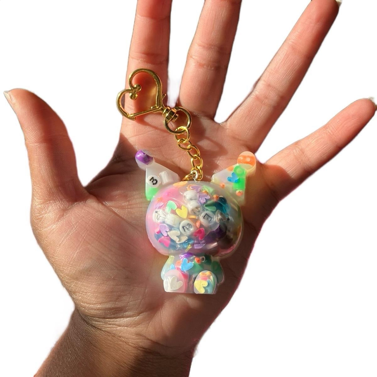 2 Pack MINI Kawaii picky pad keychain pouch NOT REUSABLE