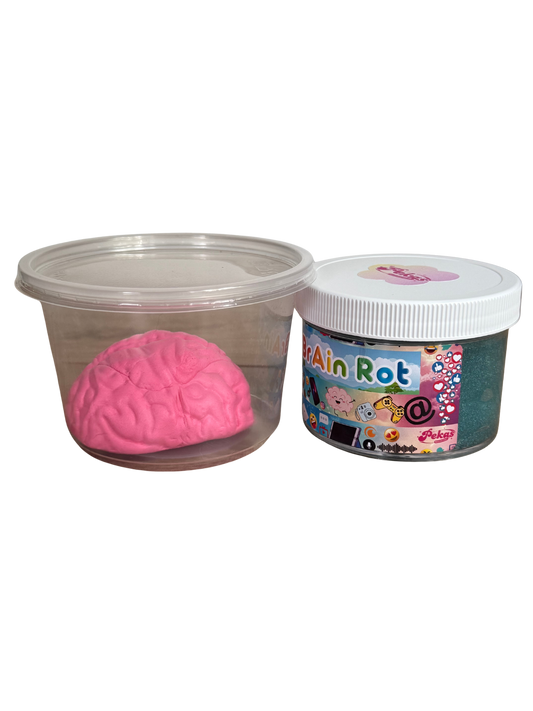 Brain 🧠 Rot glittery candy scented slime