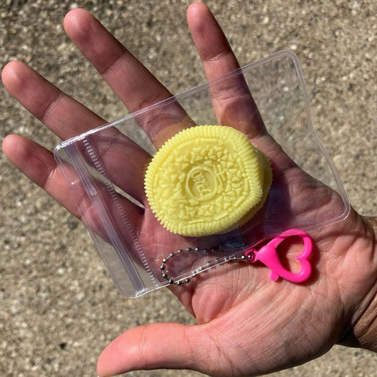 THIN MINI Cookie pack keychain pouch Taba squishy