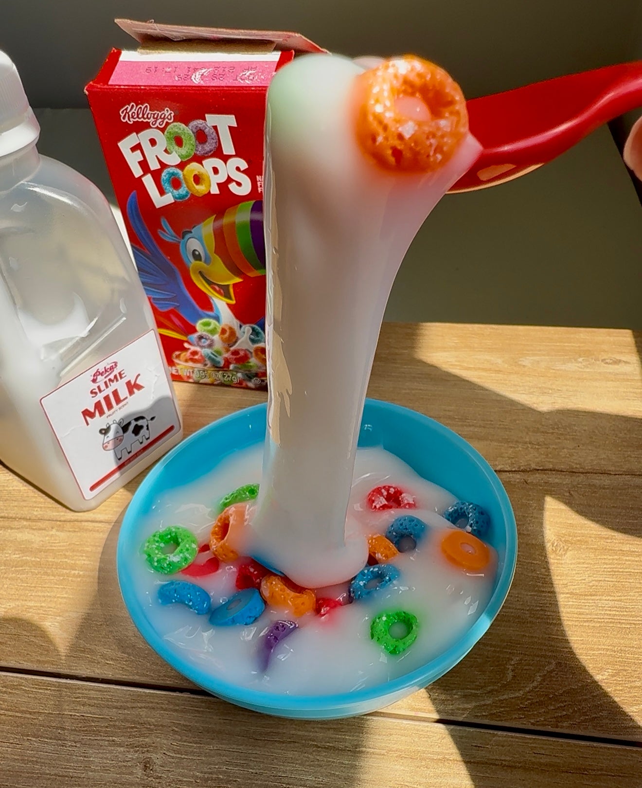 Fruity Cereal bowl scented slime 🥣
