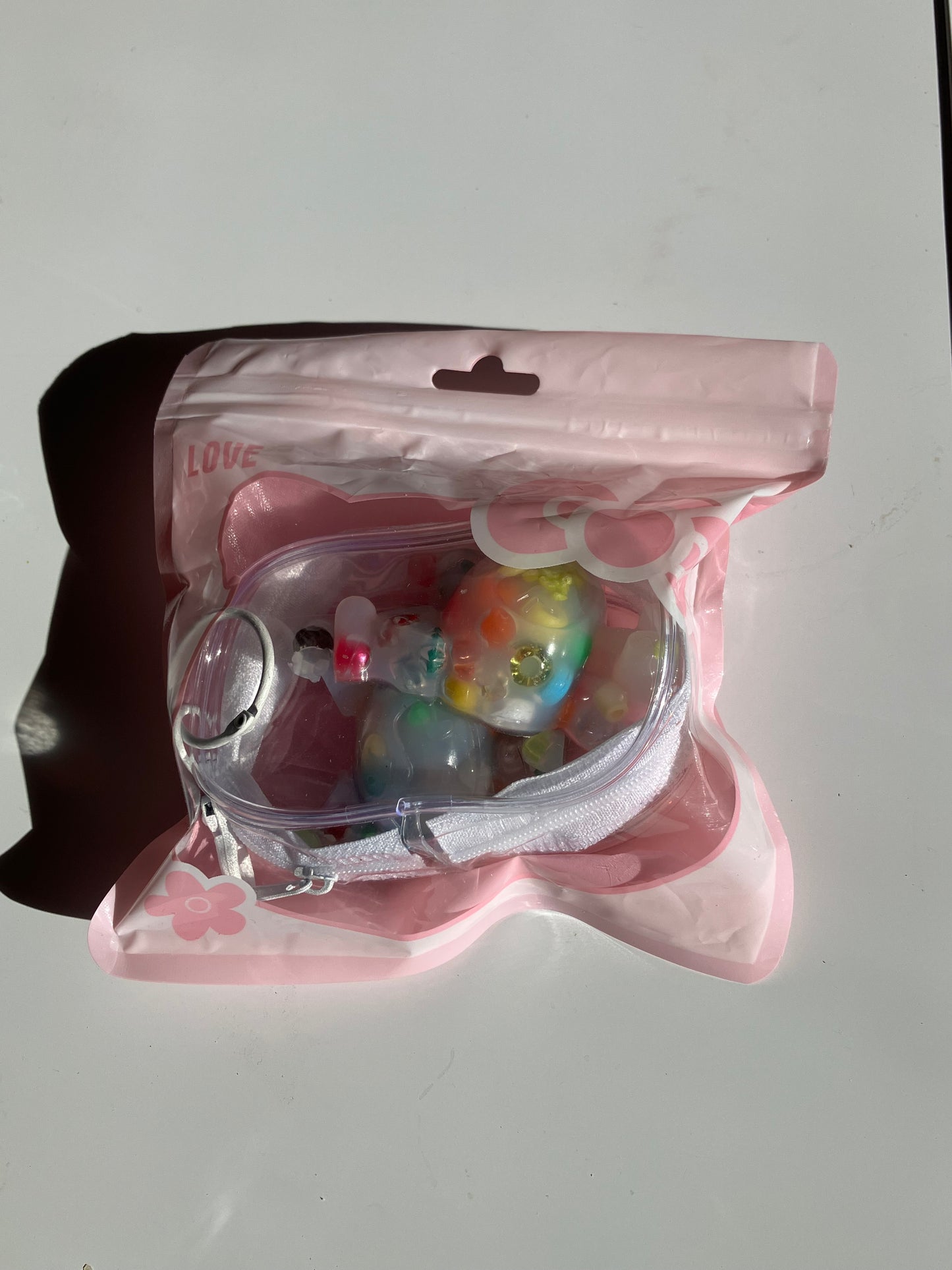2 Pack MINI Kawaii picky pad keychain pouch NOT REUSABLE
