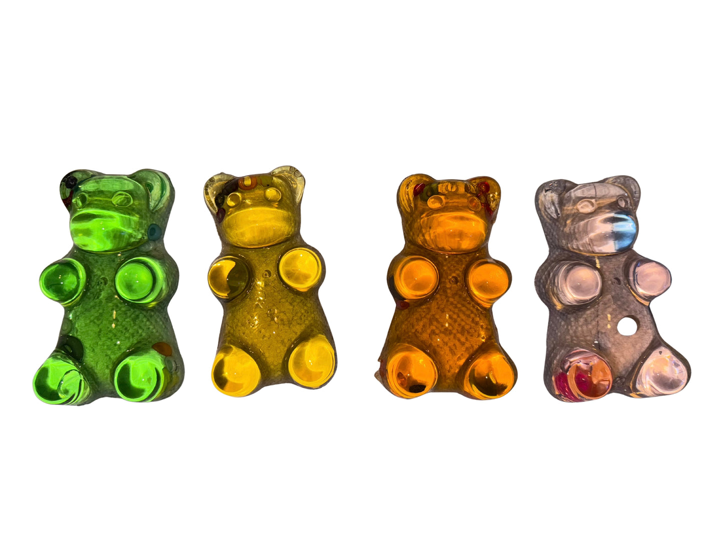 Reusable picky pad bowl with Gummy bear mold for skin picking and anxiety-stress relief